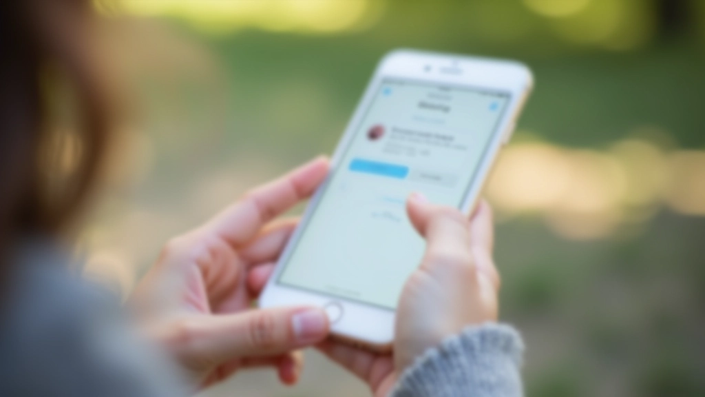 Primo piano di schermo smartphone che mostra un campo di input attivo con cursore lampeggiante e tastiera virtuale visibile in basso